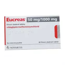 Эукреас (Eucreas) 50мг 1000мг табл. №60 фото